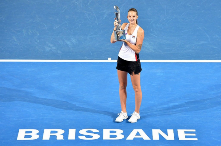 Karolina Pliskova campeã do WTA de Brisbane 2017