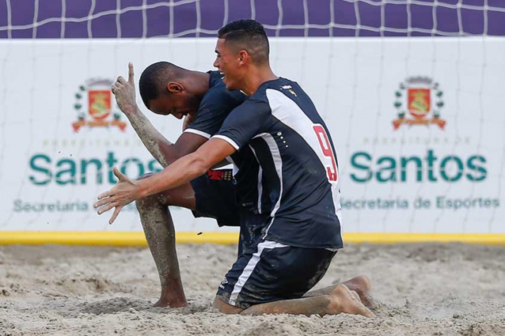 Vasco da Gama estreia com goleada na Copa Libertadores de Beach Soccer em Santos