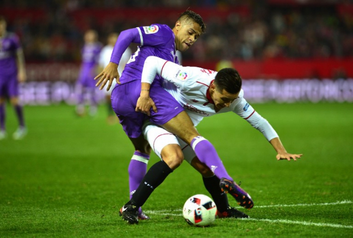 Kranevitter e Mariano DÃaz - Sevilla x Real Madrid