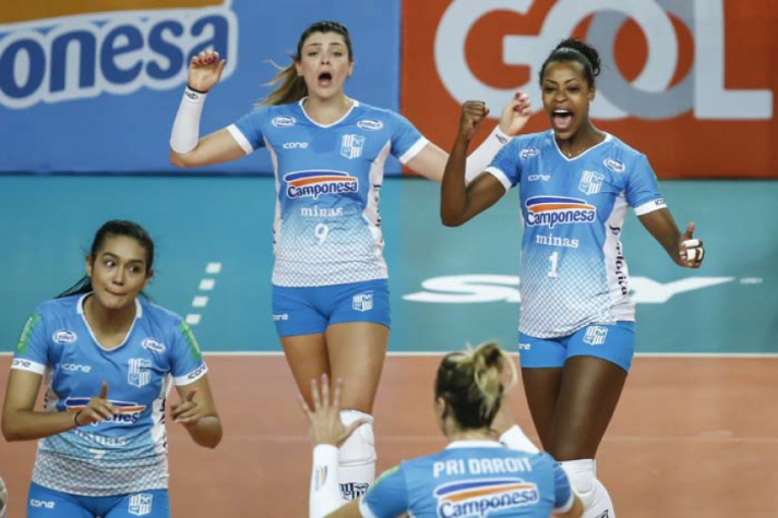 Superliga Feminina - Camponesa/Minas duela com o Pinheiros nesta sexta-feira