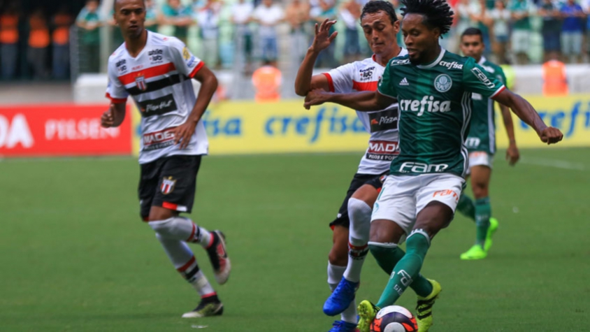 Com gol de Tchê Tchê, Palmeiras vence o Botafogo-SP na estreia