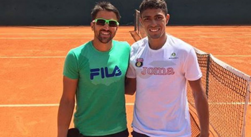 Thiago Monteiro e Janko Tipsarevic