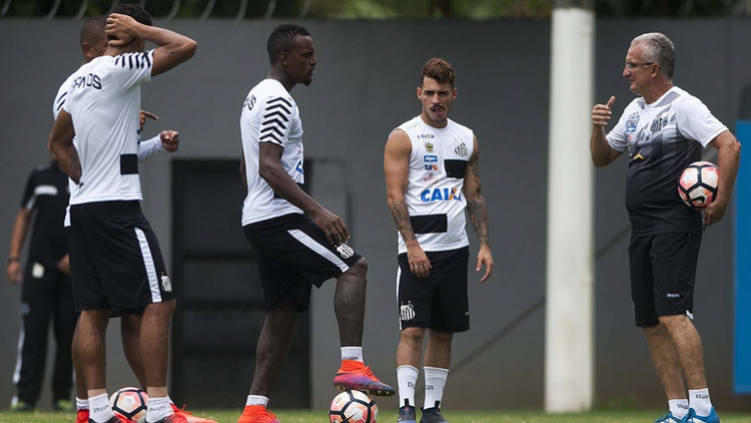 Treino do Santos