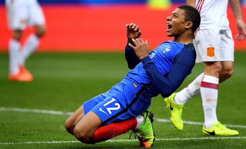 Mbappé - França x Espanha
