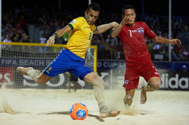 Beach Soccer - Invicto há 29 jogos, Brasil enfrenta Taiti abrindo caminhada rumo ao pentacampeonato