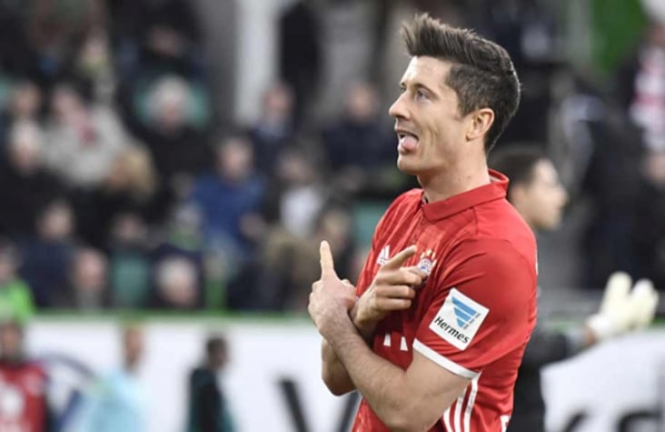 Lewandowski - Wolfsburg x Bayern de Munique