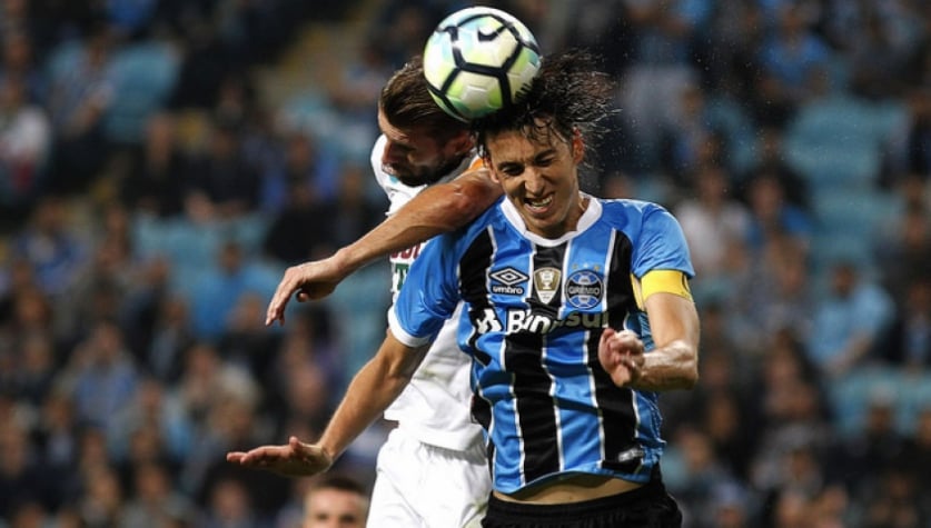Henrique e Geromel Fluminense x Grêmio
