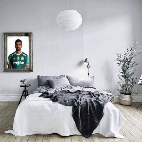 Cristaldo homenageia Thiago Santos após classificação do Palmeiras