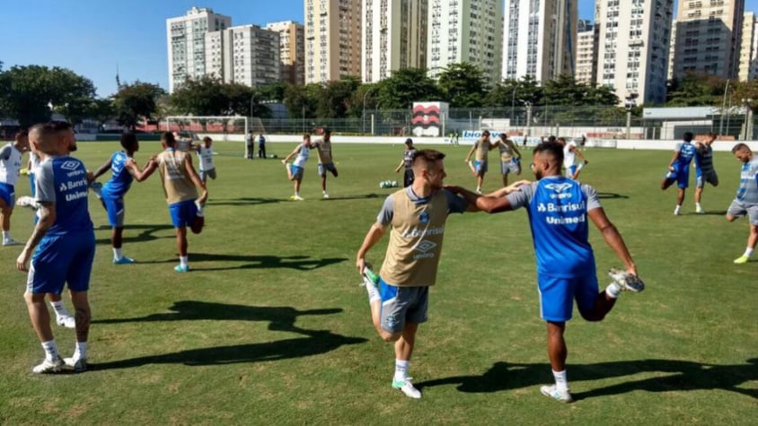 Treino do Grêmio (Foto: Reprodução / Facebook)