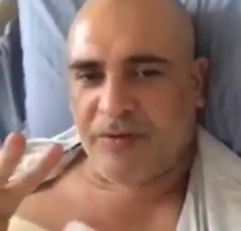 Marcos recebe alta do hospital após passar por cirurgia no coração