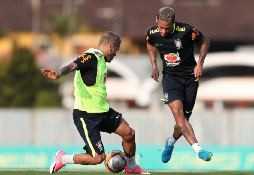 Treino - Seleção Brasileira