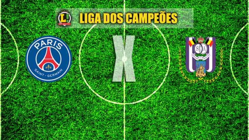Apresentação - PSG x Anderlecht