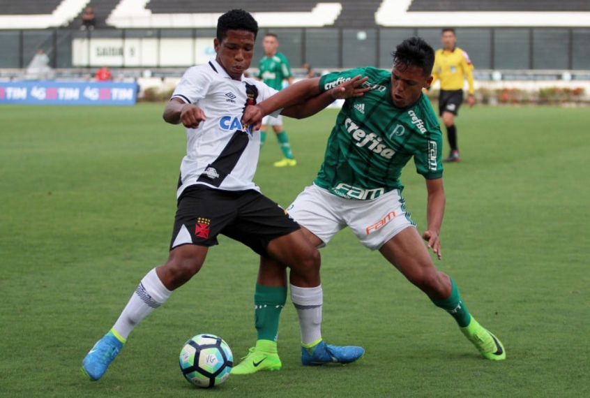 Palmeiras vence o Vasco e avança à semifinal da Copa do Brasil Sub-17