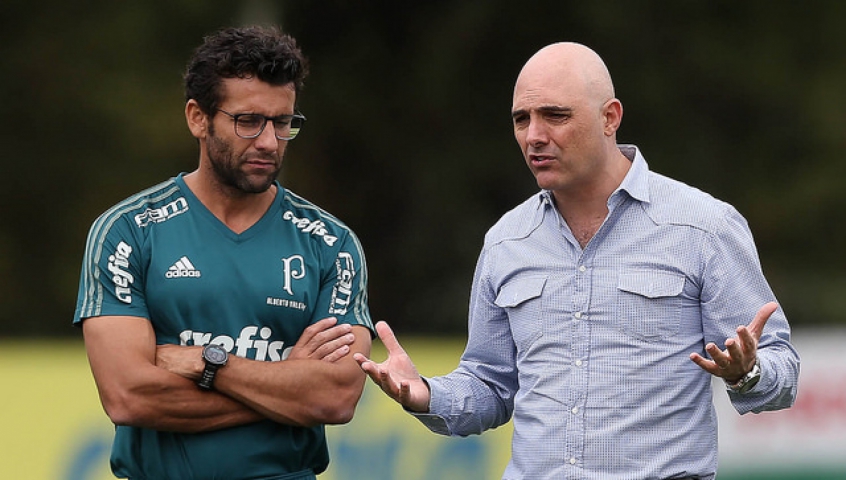 Palmeiras comunica a Valentim que não irá efetivá-lo como treinador