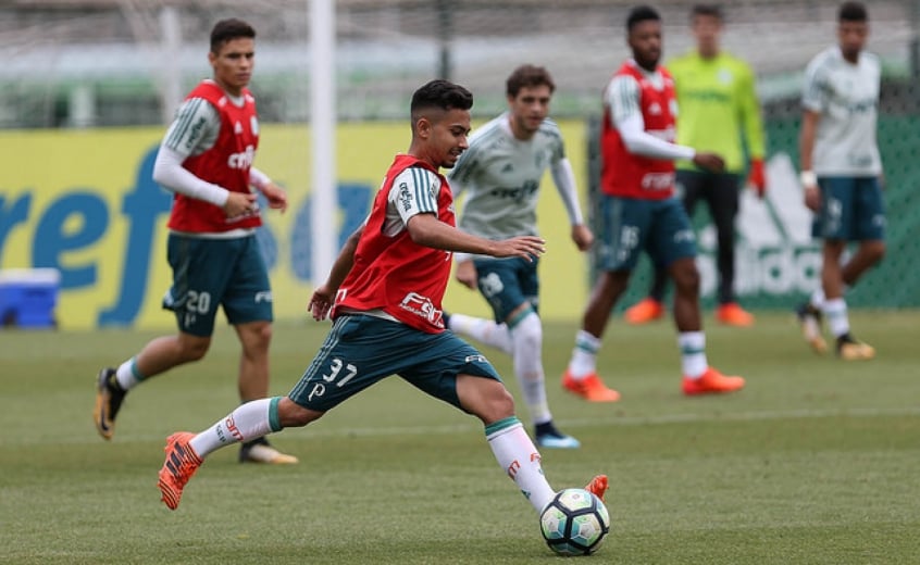 Alan Guimarães no treino deste sábado