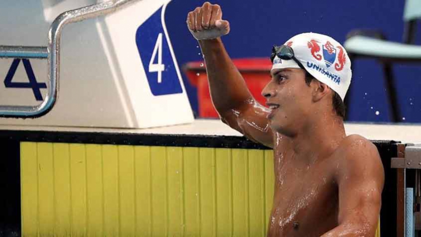 Guilherme Costa bate mais uma vez o recorde Sul-Americano nos 1500m livre