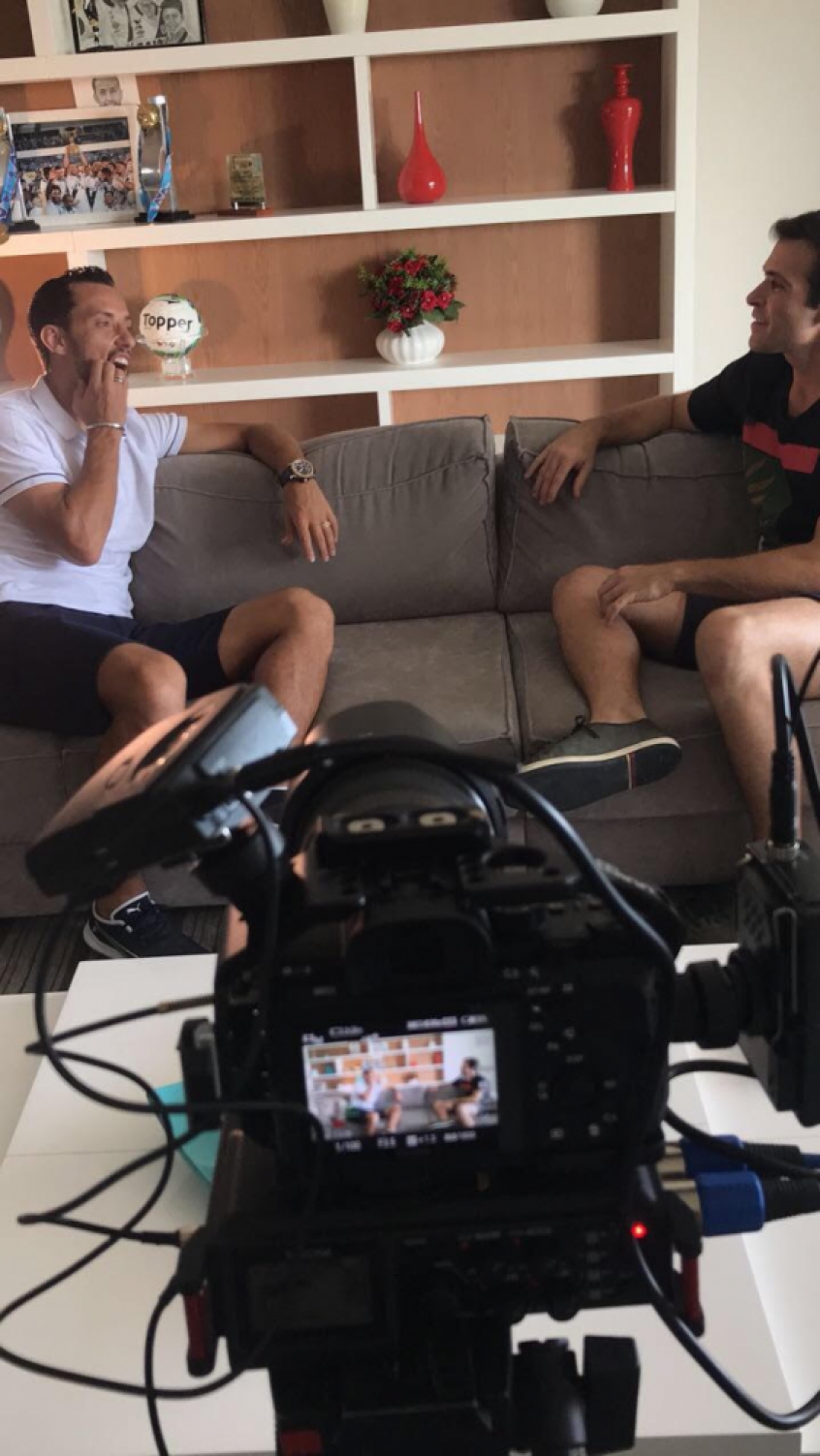 Nenê e Thiago Asmar