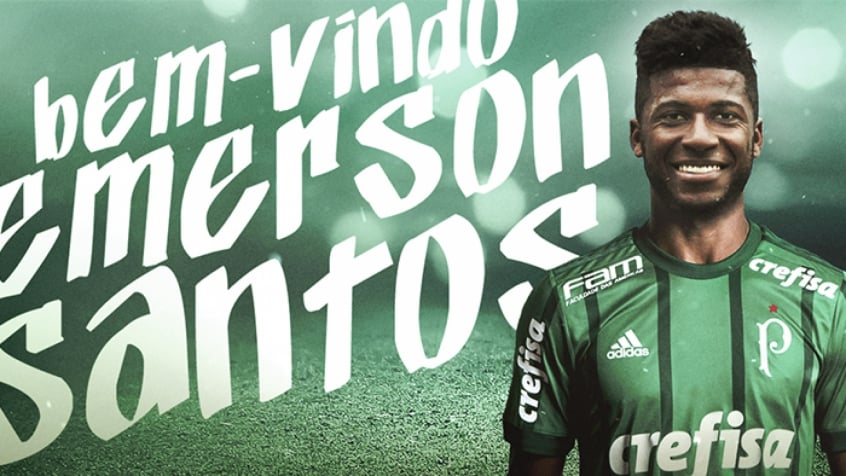 Emerson Santos acerta com o Verdão por cinco temporadas