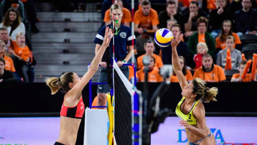 CIRCUITO MUNDIAL: Maria Elisa e Carol Solberg ficam com a medalha de prata na etapa da Holanda