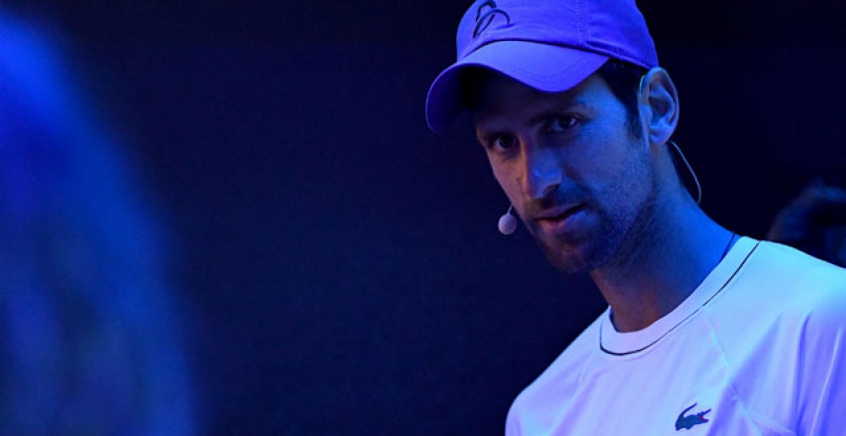 Novak Djokovic no Kid´s Day
