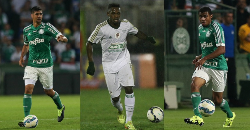 Leandro Almeida, Patrick Vieira e Lucas Taylor