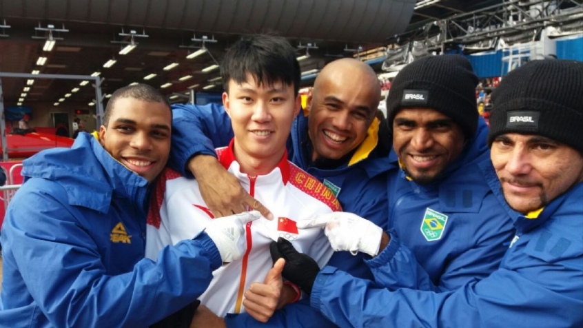 Equipe brasileira de bobsled 4 man