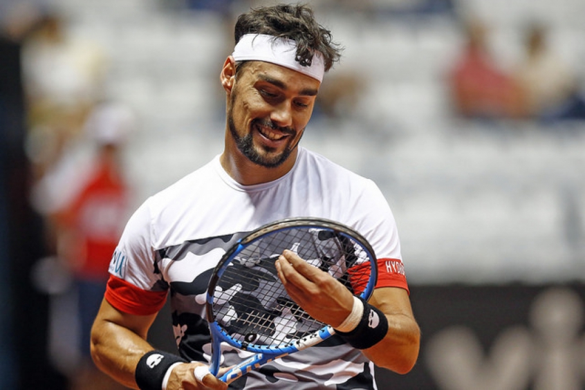 Fabio Fognini em São Paulo