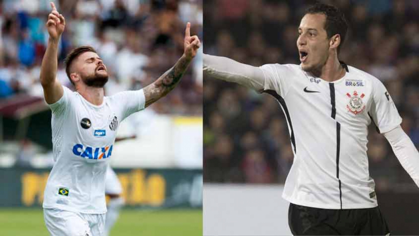 'Noves fora': Santos e Corinthians fazem o clássico sem centroavante