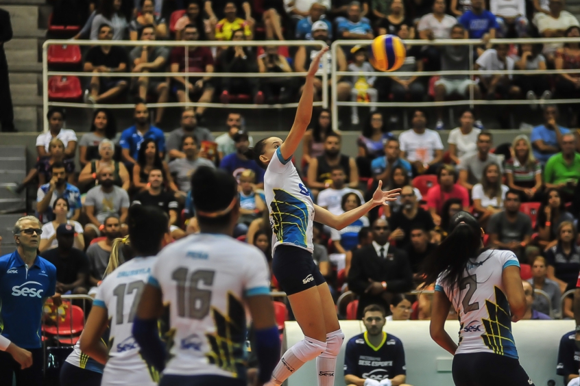 Sesc Rio x Pinheiros - Superliga Feminina