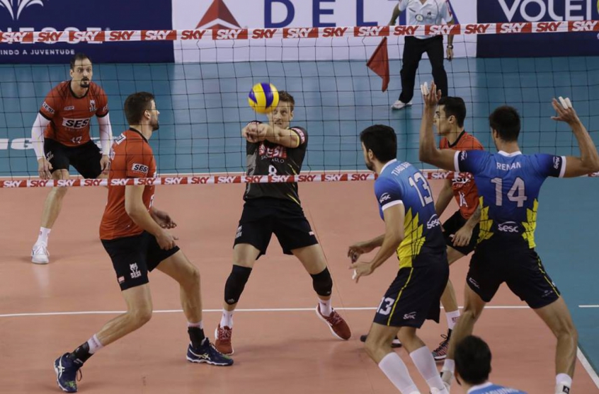 Sesi SP x Sesc RJ - Superliga Masculina