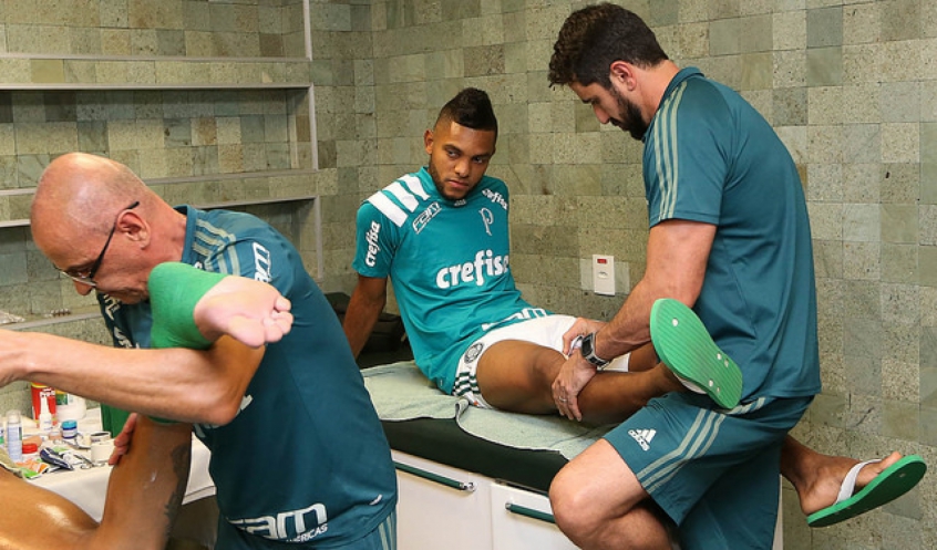 Bruno Henrique, Borja e Prass são poupados de treino do Palmeiras