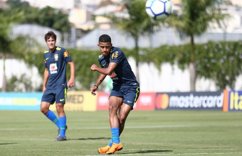 Brenner passou por período de treinos com a Seleção Brasileira sub-20 recentemente