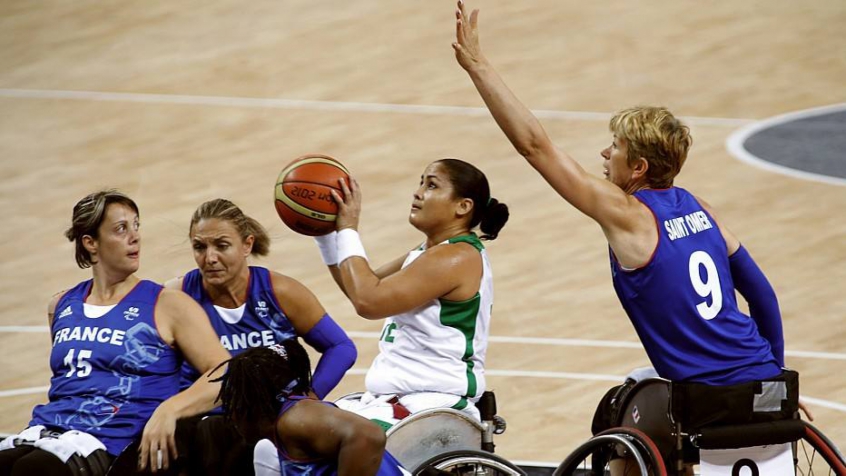 Lia Martins é uma da principais atletas da seleção brasileira de Basquete em Cadeira de Rodas Foto: Luciana Vermell/CPB