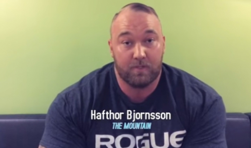 Ator Hafthor Bjornsson / Reprodução
