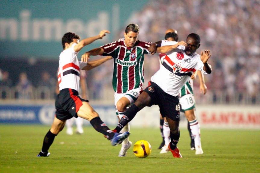 Libertadores 2008 - Fluminense x São Paulo (Foto: Cleber Mendes/ LANCE!Press)