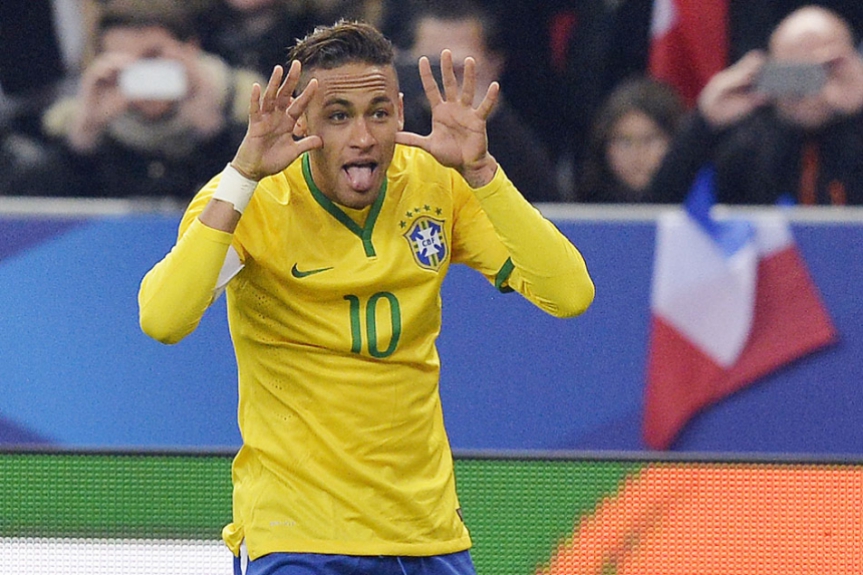 Neymar - França x Brasil (Foto: Miguel Medina/AFP)