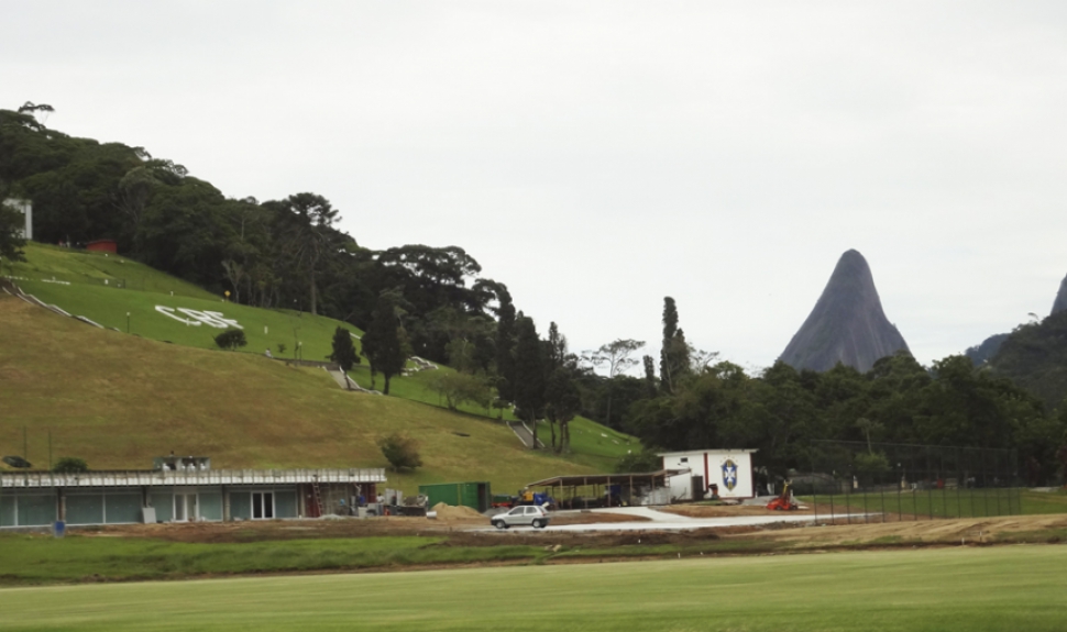 Exclusivo: Veja como está a reforma na Granja Comary, o CT da Seleção (Foto: Igor Siqueira)