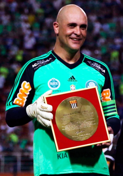 ogo Despedida do goleiro Marcos jogo Palmeiras de 1999 x Seleção Brasileira de 2002 (Foto: Tom Dib)