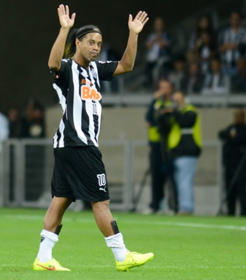 Ronaldinho Gaúcho - Atlético-MG x Lanús, Recopa (Foto: Gil Leonardi/LANCE!Press)