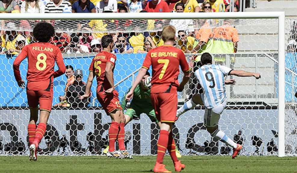 Home - Argentina x Bélgica (Foto: Juan Mabromata/AFP)