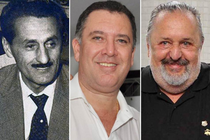 Montagem - Athiê Jorge Coury, Marcelo Teixeira e Luis Alvaro de Oliveira Ribeiro (Crédito: Arquivo LANCE!)