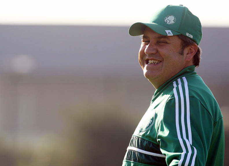Gilson Kleina - Treino do Palmeiras (Foto: Eduardo Viana/ LANCE!Press)