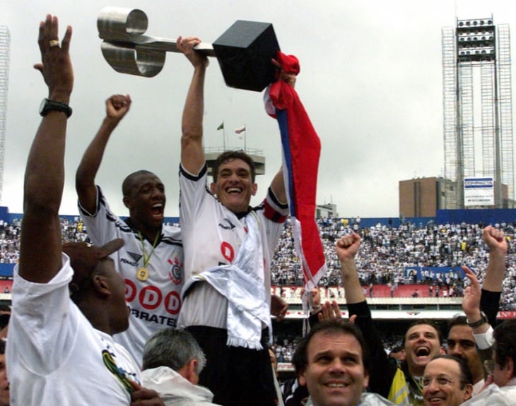 Corinthians - Campeão Brasileiro 1998 (Foto: Nelson Almeida)