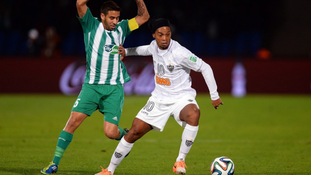 Ronaldinho jogou por Barcelona e Atlético-MG