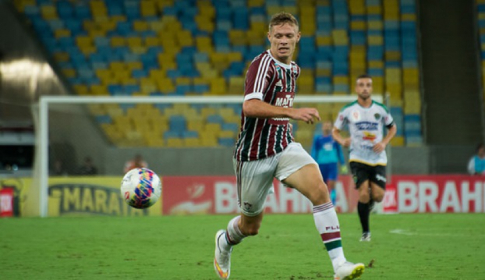 Marlone, reforço mais conhecido em janeiro, não conseguiu se firmar (Foto: Bruno Haddad/Fluminense F.C)