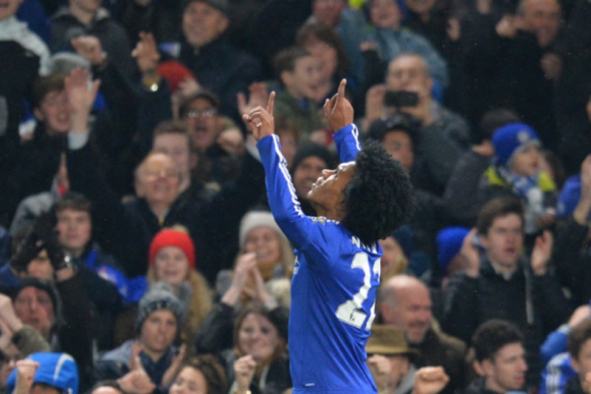 Willian - Chelsea x Newcastle