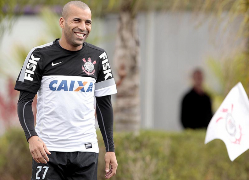Emerson Sheik - Treino do Corinthians (Foto: Miguel Schincariol/LANCE!Press)