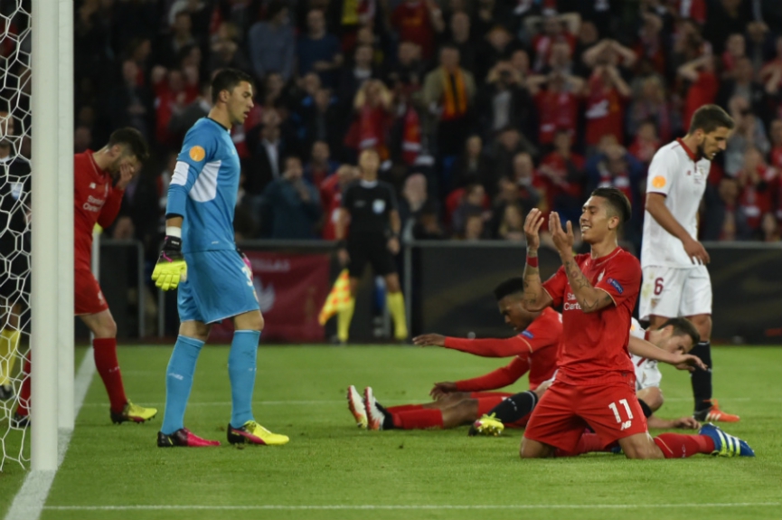 Roberto Firmino - Liverpool x Sevilla