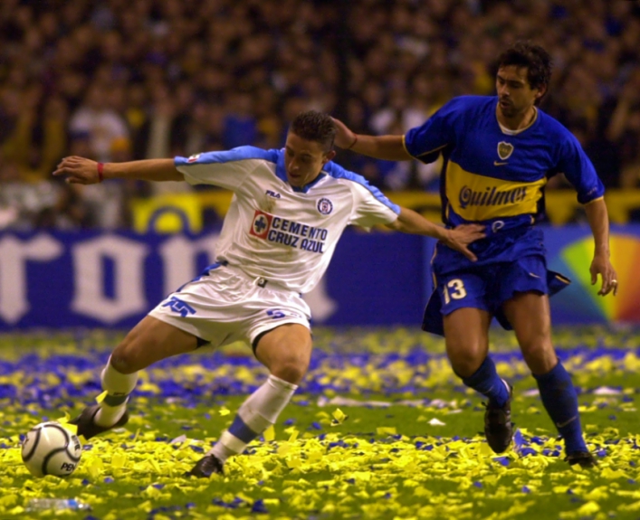 2001: Boca campeão (contra o Cruz Azul)