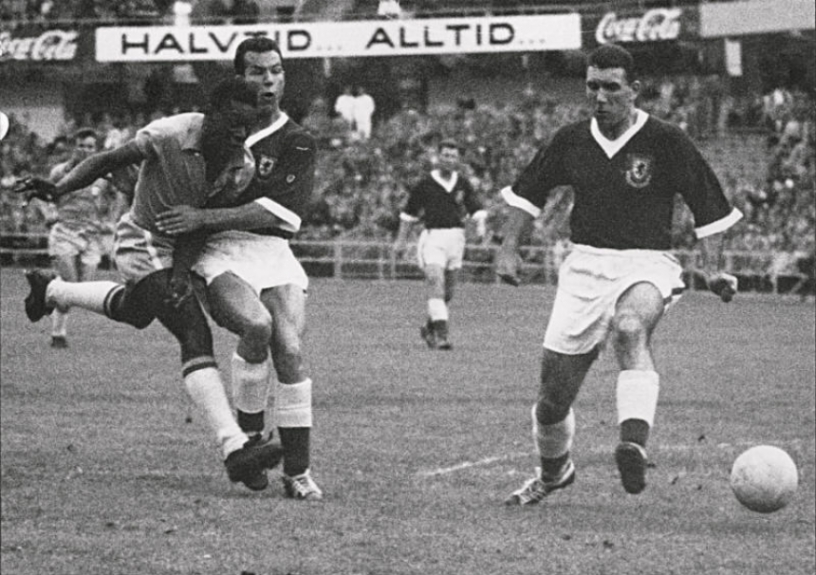 Em 1958, a Suécia recebeu a Copa e perdeu a final para o Brasil